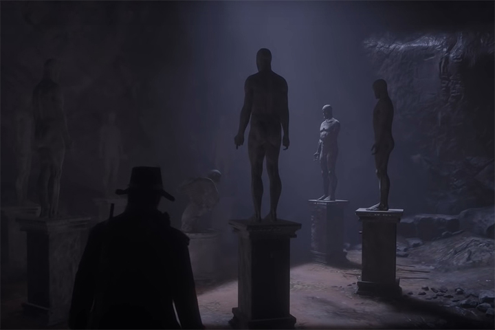 Red Dead Redemption 2 : Trésor caché, les statues
